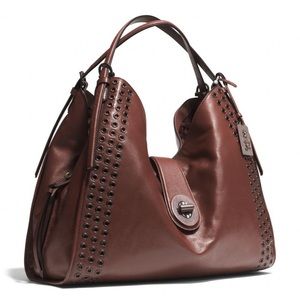 Coach Madison Large Carlyle Grommet Hobo Bag